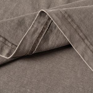 T-shirt sans manches pour homme, en polyester/coton, respirant, imprimé, streetwear, oversize, décontracté, uni, délavé à l'acide - Product Image 5