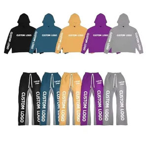 MOVA TEXTILE-Chándal Informal con Capucha para Hombre, Conjunto de Pantalones de Chándal, Estampado de Logotipo Personalizado, Invierno, Novedad - Product Image 6