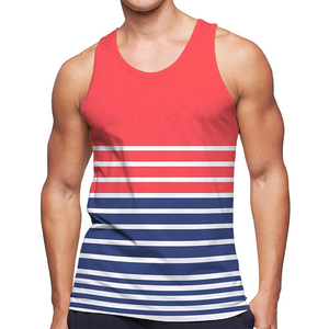 Camiseta sin Mangas Personalizada Premium para Hombre, Sublimada, de Secado Rápido, Tejido Transpirable, para Gimnasio, Fitness, Correr, Ciclismo, Deportes al Aire Libre - Product Image 4