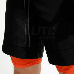Shorts de sport décontractés confortables à taille mi-haute pour l'entraînement quotidien, la remise en forme, la course à pied, séchage rapide, écologiques, pour l'intérieur - Product Image 6