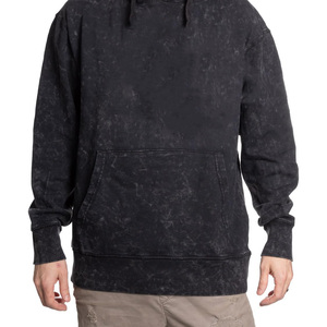 Retro Washed Hoodies Custom Embroidery Manufacturer High Quality Winter 100% Cotton Men Vintage Washed Distressed cotton <b>blended</b> - Product Image 3