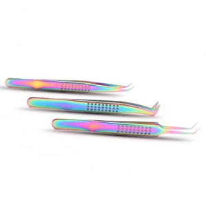 Professional High Quality Custom Brand <b>Name</b> <b>Light</b> Weight Eyelash Extension Tweezers Easy to Use for Beauty Enthusiasts - Product Image 1