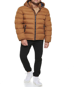 Nouvelle veste légère personnalisée pour hommes pour l'automne hiver vêtements d'extérieur chauds à bulles technique de lavage élevé pour le confort de tous les jours - Product Image 4