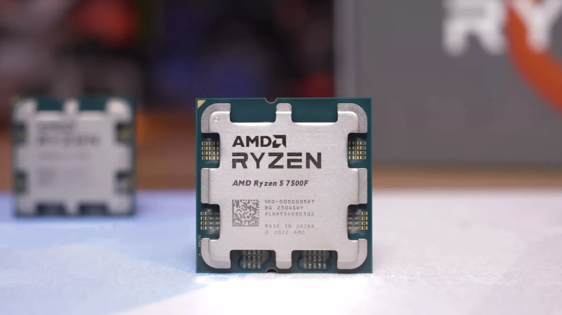 AMD R5 7500F CPU 8 çekirdek 120W 14nm işlemci için masaüstü yeni