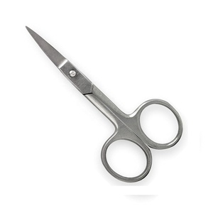 Nuevas tijeras de belleza para uñas, cutículas, manos y uñas de los pies, Kit de Aseo para cejas, pestañas, logotipo de acero inoxidable, embalaje ecológico - Product Image 1