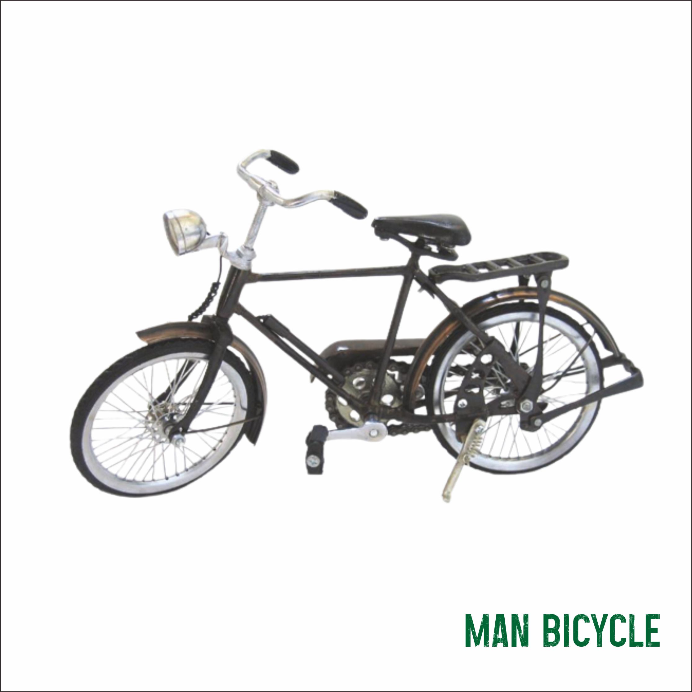 クラシックミニチュア自転車メタルデコレーションモデル鉄製装飾バイク