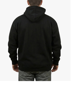 Sweat-shirt à capuche oversize en mélange de coton, épaule tombante, molleton CVC lourd, coupe décontractée pour homme, poche kangourou - Product Image 3