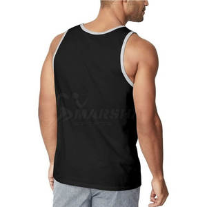 เสื้อกล้ามระบายอากาศสำหรับผู้ชายเสื้อกล้ามใส่ไปยิมสวมใส่สบายทำจากปากีสถาน - Product Image 6