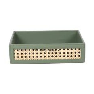 Precioso aspecto, diseñador único, forma rectangular, ratán de alta calidad, utensilios de cocina de madera para el hogar y el Hotel, artículos de comida, Bandejas para servir - Product Image 1