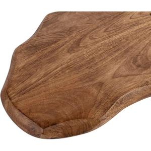 Plato de madera con mango decorativo, suministros para café, bandeja para servir, tabla de cortar/cortar personalizada ecológica con asas, artesanías - Product Image 3