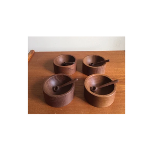 La última olla de azúcar de madera con tapa, contenedor, estante para condimentos de sal, ollas de sal de azúcar de madera, producto más vendido - Product Image 4