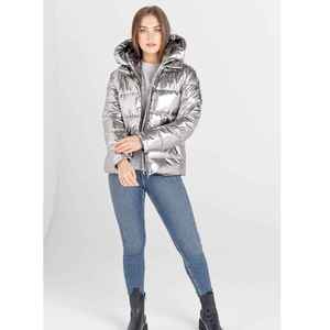 Chaqueta Acolchada Ligera Personalizada para Mujer, Chaqueta de Invierno con Capucha para Ropa Casual de Calle - Product Image 2