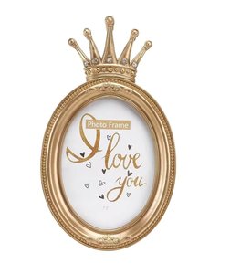 Hình Dạng Hình Bầu Dục Hình Ảnh Khung phát triển mạnh mẽ Kim Loại Brass Thiết Kế Dập Nổi Vàng Khung Ảnh Cho Trang Chủ Trang Trí Khung Ảnh - Product Image 1