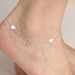 Compre Tobilleras/Payals de Plata 925 100% Auténtica para Mujeres y Niñas, Chapadas en Oro de 14K con una Bonita Piedra Principal de Diamante y Material de Primera Calidad - Product Image 5