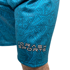 Logo personnalisé couleur double couche Designer Mesh Shorts doublure été Sublimation partout impression vierge Mesh Men Shorts - Product Image 4