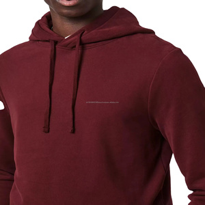 Sweat à capuche surdimensionné personnalisé pour homme, en molleton épais, style streetwear, grandes tailles, avec impression de logo, pour la mode d'hiver 2026 - Product Image 2
