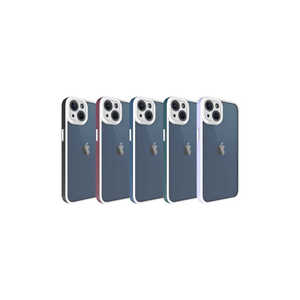 Coque de téléphone en silicone NXXA Mima lilas en gros pour iPhone 13 7 Plus & 14 Plus, matériau TPU souple, design élégant et tendance - Product Image 2