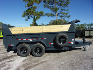 รถพ่วงดัมพ์ใหม่ 7x14 แอมป์ สำหรับขาย - Product Image 6