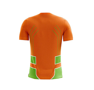 Créateur de maillots de football personnalisés, maillots de football personnalisés unisexes pour adultes de haute qualité, 100% polyester, séchage rapide, impression numérique - Product Image 2
