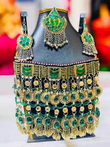 Conjuntos de Joyería Pashtún para Mujer, Diseño Personalizado de Cultura Afgana, Joyería para Fiestas y Bodas, OEM ODM - Product Image 5