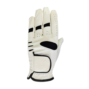 Gant de golf de qualité supérieure pour hommes, cuir souple et confortable, poignée souple, perle, blanc, main gauche et droite, gant de golf pour joueurs - Product Image 2