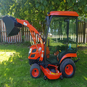 Tondeuse à gazon robotisée Kioti CS2610, qualité industrielle, poignée télescopique électrique, châssis en acier à couple élevé, 21 CV, bac à herbe, bricolage - Product Image 1