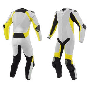 Traje de carreras de motos de verano de calidad fantástica protección de grado profesional piel de vaca transpirable a prueba de viento impreso - Product Image 6
