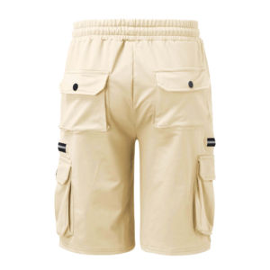 High Quality Men's Casual <b>Cargo</b> <b>Shorts</b> Eco-Friendly Waterproof Quick Dry Breathable <b>Elastic</b> <b>Waist</b> Button Fly Customized Color - Product Image 4