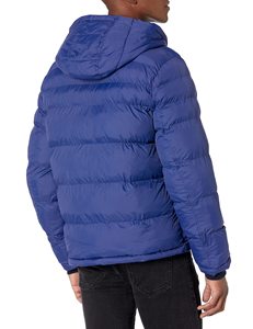 Custom Men's Winter Cotton Puffer <b>Jacket</b> OEM Casual down with Thick Warmth <b>Canvas</b> Plus Size Custom Printing - Product Image 3