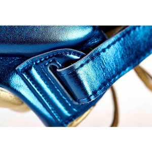 ถุงมือชกมวยหนังวัวแท้พิมพ์โลโก้ตามสั่ง ปิดด้วยแถบตีนตุ๊กแก รุ่นสำหรับฝึกซ้อมและแข่งขัน BG-00444 - Product Image 4