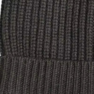 Bonnets en laine tricotée et en tricot côtelé pour adultes et jeunes Bonnets flexibles confortables et confortables pour hommes et femmes - Product Image 5