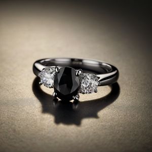 แหวนเงินแท้ 925 ทรงบาแกตต์ ขอบเรียบ ประดับเพชรแบบฝังเรียบหรู เคลือบโรเดียม ดีไซน์ทันสมัยสำหรับทุกเพศ เหมาะสำหรับงานแต่งงาน งานครบรอบ และงานปาร์ตี้ - Product Image 1