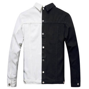 Chaqueta vaquera transpirable hecha en material de alta calidad para hombre, chaqueta vaquera para hombre superventas para adulto - Product Image 2