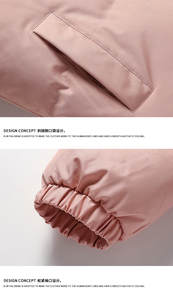 Chaqueta de piel acolchada cálida para mujer, chaqueta de invierno de Color sólido con cuello levantado, ropa exterior de Año Nuevo - Product Image 6