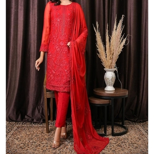 white christmas dresses Designer White Dress Design Salwar Kameez Pakistani Party Dress – Nameera  by Farooq main image 0