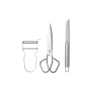 Set di utensili da cucina in acciaio inossidabile Bergner Helpy Collection da 3 pezzi - Product Image 1