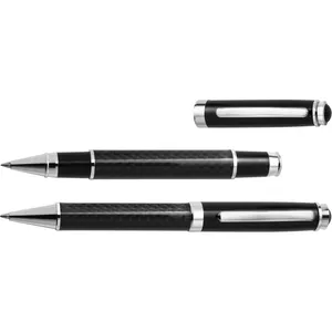 Set Regalo Aziendale Personalizzato Ziva in Fibra di Carbonio, Gadget Personalizzati - Product Image 1