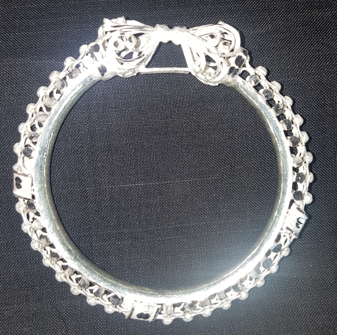 Indian Filigree Ivory Bangle Indian Thick Bangles Stylish Durable