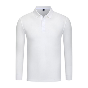 T-shirt poids lourd t-shirt coton biologique polyester matériel séchage rapide respirant chemises à manches longues pour hommes hommes durables - Product Image 4