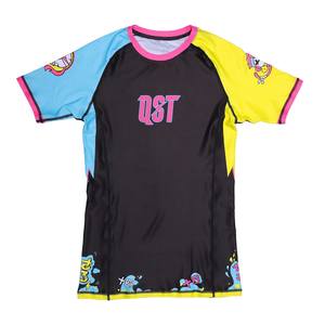 Mejor Venta de manga larga MMA Rash Guard sublimación impresa Jiu Jitsu Kimono entrenamiento Material de compresión ropa de artes marciales - Product Image 6