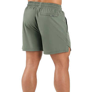 2025 hombres verano elegante transpirable ropa de trabajo pantalones cortos de moda Casual desgaste cordón Fitness ropa deportiva personalizada - Product Image 2