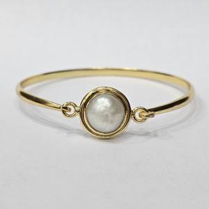 AA Qualité 925 Argent Sterling Fait à la Main Avion Forme Perle Gemme Bracelet Unique Réglable Plaqué Or Accessoire De Mode - Product Image 3