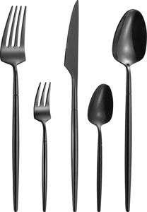 Juegos de Cubiertos de Acero Inoxidable de Buena Calidad, Exportadores de la India para Uso en Hoteles y Hogares, Proveedores Indios, Juego de Cubiertos de Metal Moderno y Económico - Product Image 5