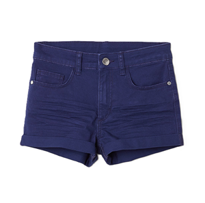 Direct fabricant personnalisé hommes été 5 poches Denim Shorts respirant tissé fermeture éclair mouche solide rue tenue décontracté en plein air - Product Image 2