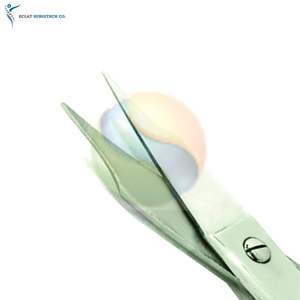 Meilleur prix Ciseaux à cuticules et ciseaux à pointe de flèche pour ongles Pointe extra fine en acier inoxydable Ciseaux à cuticules pour ongles - Product Image 6