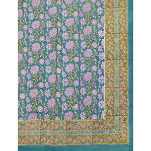 Classic Floral Pattern Percale Cotton Double Bedsheet Pillow Covers 3pcs Set <b>Comfortable</b> Fitted Sheets for Home Use 90 108 - Product Image 2