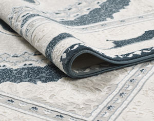 Tapis turc de luxe fabriqué à la machine Crown Elvin Navy Premium pour salon, provenant d'un fabricant de Gaziantep - Product Image 2