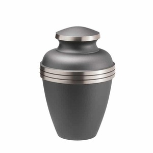 Urne de crémation pour cendres humaines best-seller Fournitures funéraires urne de crémation en métal en vente faite à la main - Product Image 3