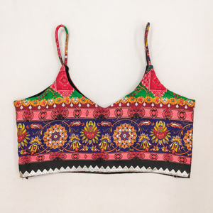 Shoryam Fashion Girls Lehenga Choli à imprimé floral longueur ras du sol, tenue ethnique traditionnelle indo-occidentale pour enfants, pour mariage et fête - Product Image 3