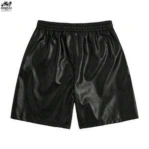 Made Best Sale Fashionable Latest Design Real <b>Leather</b> <b>Shorts</b> For <b>Men</b> Casual Wear Best Sale <b>Men</b> <b>Leather</b> <b>Shorts</b> - Product Image 5